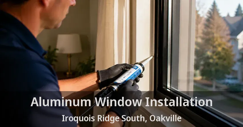 Aluminum Window Installation Iroquois Ridge South, Oakville - ON