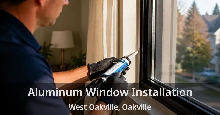 Aluminum Window Installation West Oakville, Oakville - ON