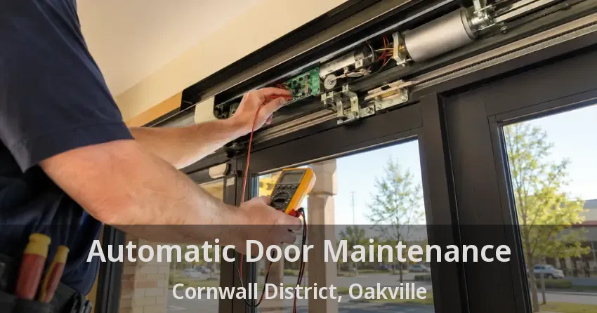 Automatic Door Maintenance Cornwall District, Oakville - ON