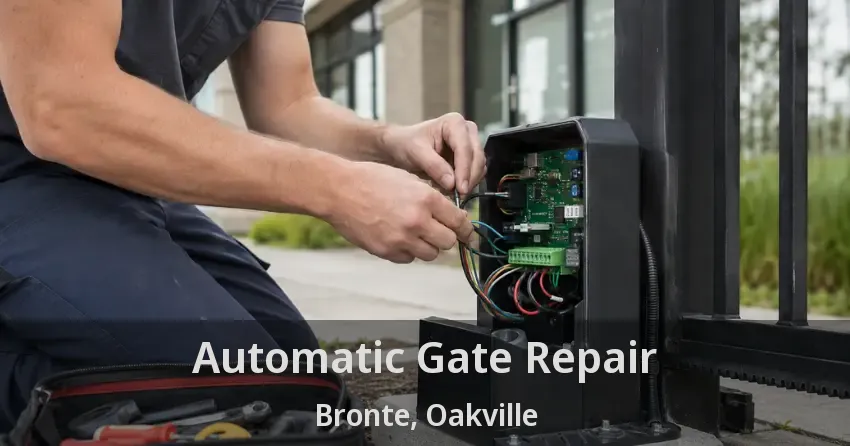 Automatic Gate Repair Bronte, Oakville - ON