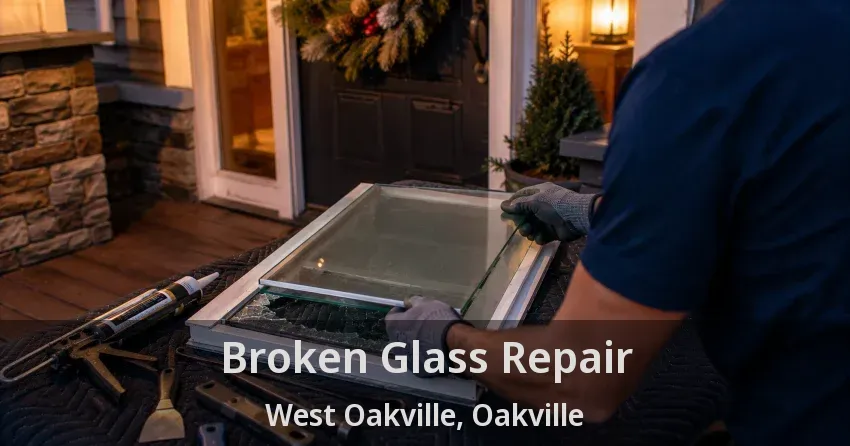 Broken Glass Repair West Oakville, Oakville - ON