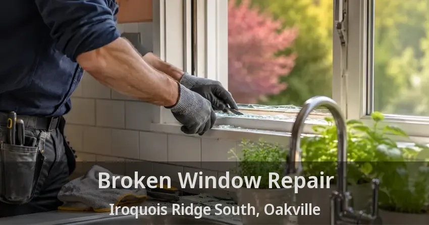 Broken Window Repair Iroquois Ridge South, Oakville - ON