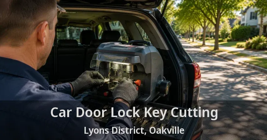 Car Door Lock Key Cutting Lyons District, Oakville - ON