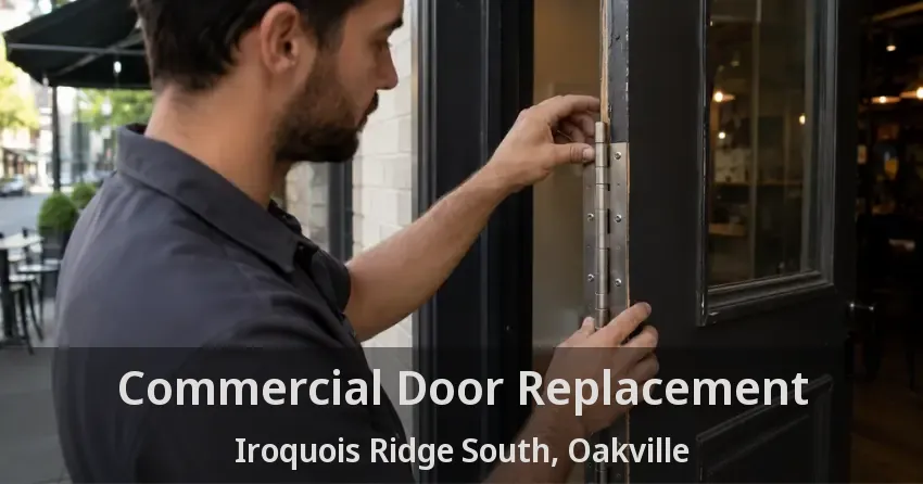 Commercial Door Replacement Iroquois Ridge South, Oakville - ON