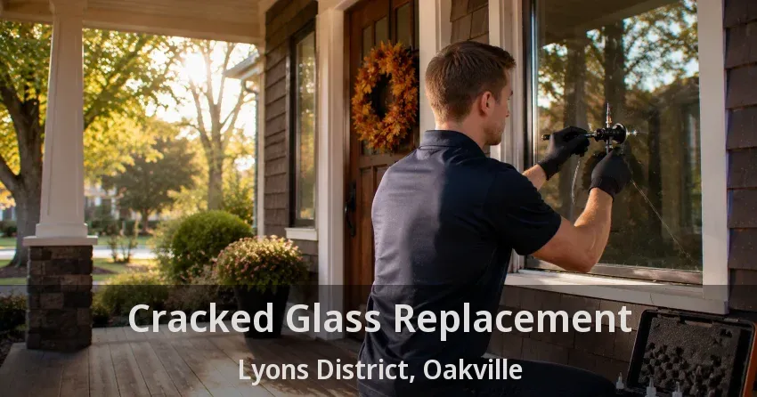 Cracked Glass Replacement Lyons District, Oakville - ON