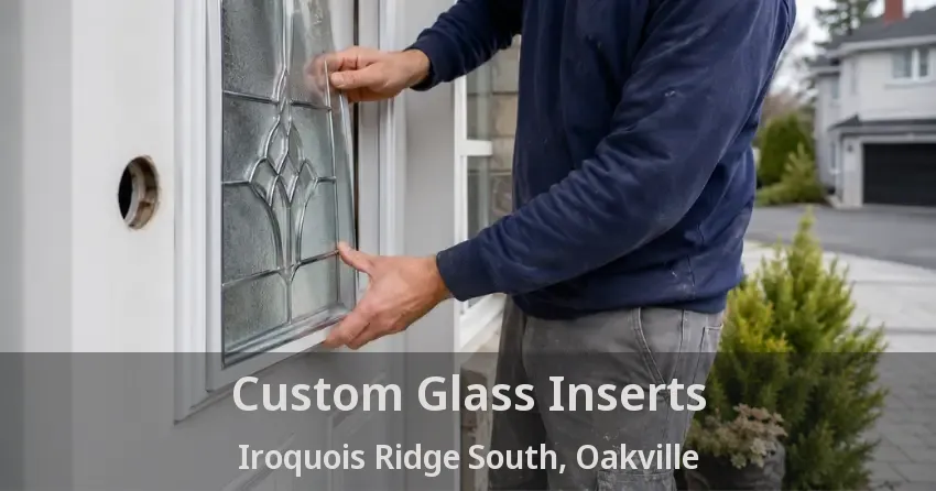 Custom Glass Inserts Iroquois Ridge South, Oakville - ON