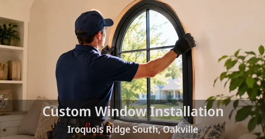 Custom Window Installation Iroquois Ridge South, Oakville - ON