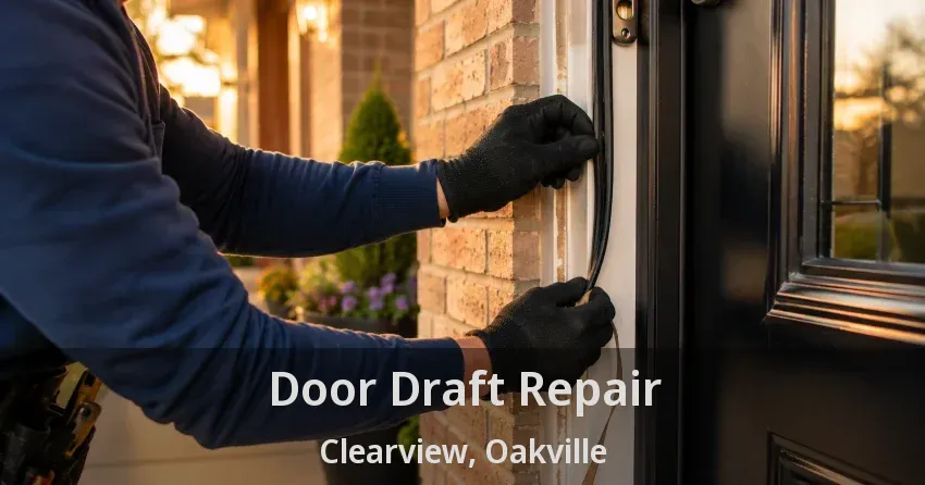 Door Draft Repair Clearview, Oakville - ON