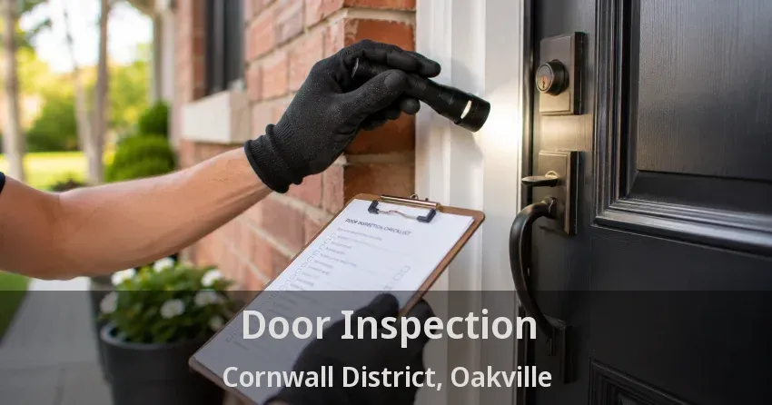 Door Inspection Cornwall District, Oakville - ON