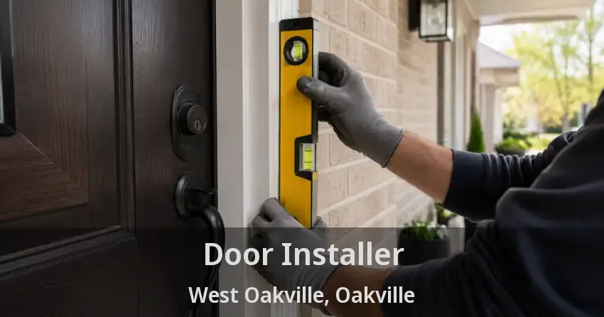 Door Installer West Oakville, Oakville - ON