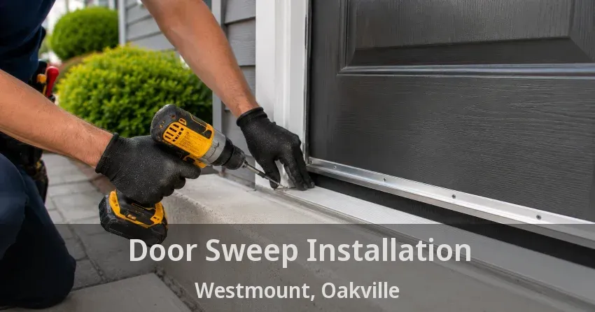Door Sweep Installation Westmount, Oakville - ON