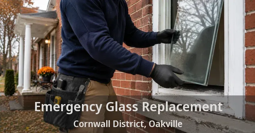 Emergency Glass Replacement Cornwall District, Oakville - ON