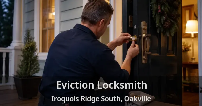 Eviction Locksmith Iroquois Ridge South, Oakville - ON