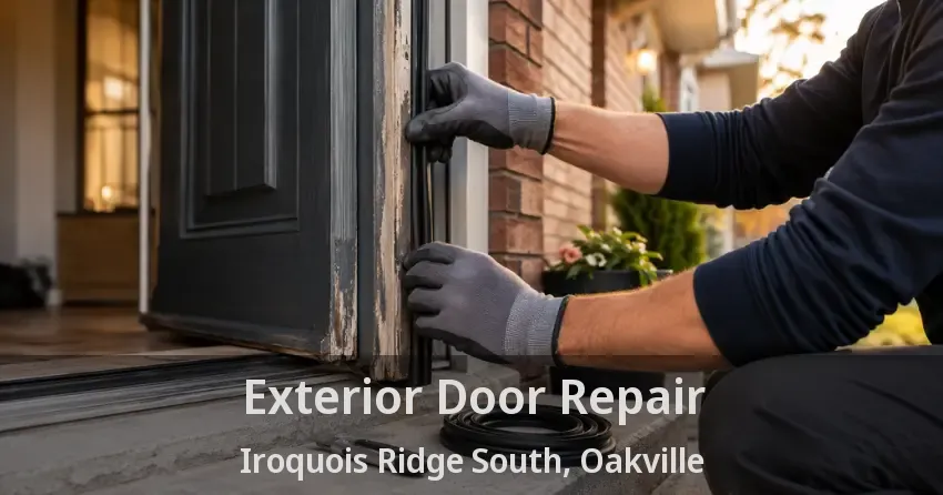 Exterior Door Repair Iroquois Ridge South, Oakville - ON
