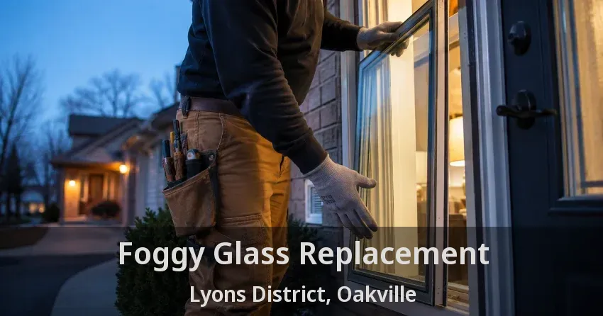 Foggy Glass Replacement Lyons District, Oakville - ON