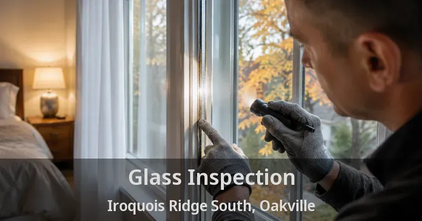 Glass Inspection Iroquois Ridge South, Oakville - ON