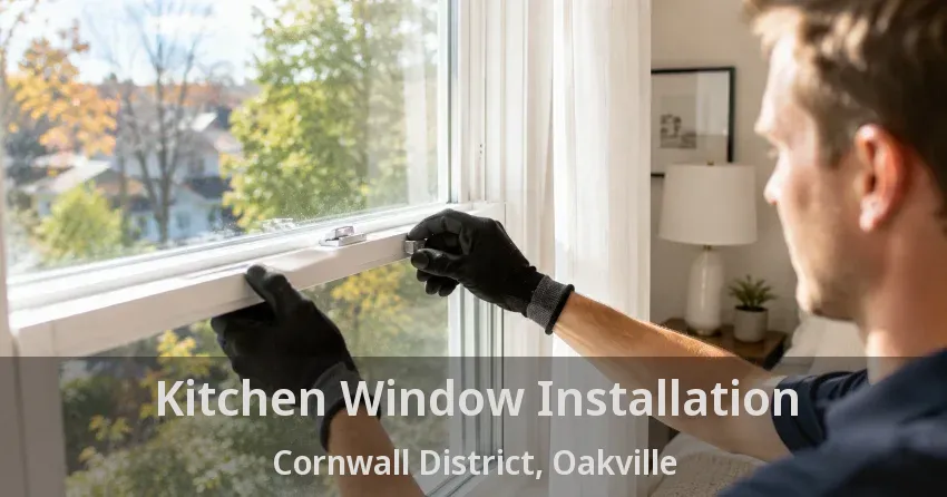 Kitchen Window Installation Cornwall District, Oakville - ON