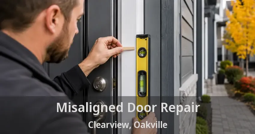 Misaligned Door Repair Clearview, Oakville - ON