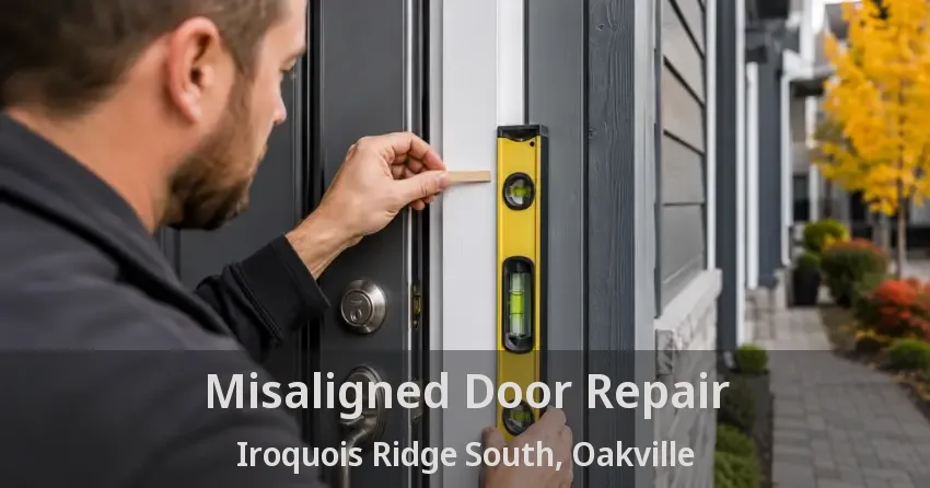 Misaligned Door Repair Iroquois Ridge South, Oakville - ON