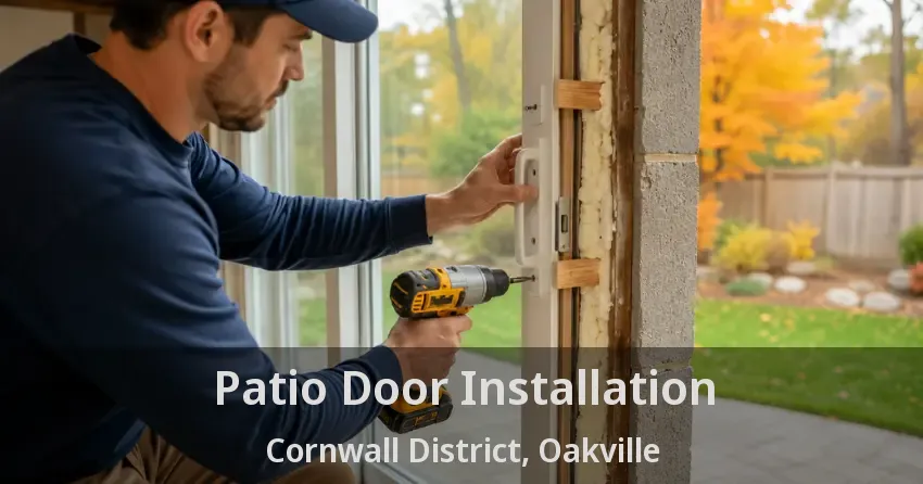Patio Door Installation Cornwall District, Oakville - ON