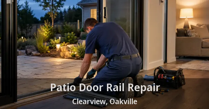 Patio Door Rail Repair Clearview, Oakville - ON