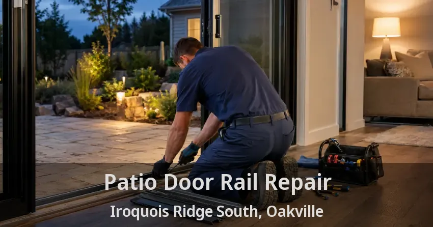 Patio Door Rail Repair Iroquois Ridge South, Oakville - ON