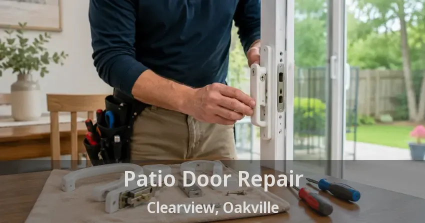 Patio Door Repair Clearview, Oakville - ON