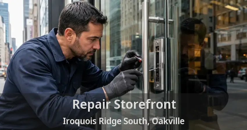 Repair Storefront Iroquois Ridge South, Oakville - ON