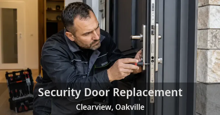 Security Door Replacement Clearview, Oakville - ON