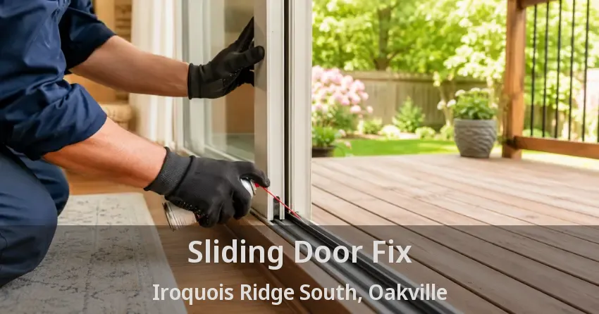 Sliding Door Fix Iroquois Ridge South, Oakville - ON