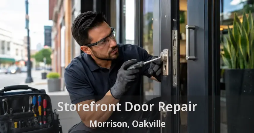 Storefront Door Repair Morrison, Oakville - ON