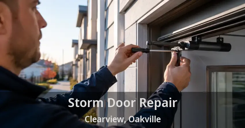 Storm Door Repair Clearview, Oakville - ON