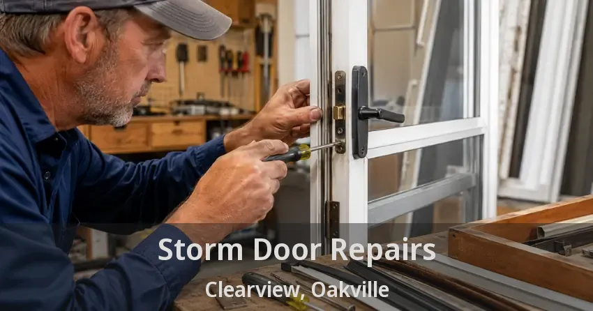 Storm Door Repairs Clearview, Oakville - ON