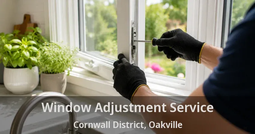 Window Adjustment Service Cornwall District, Oakville - ON