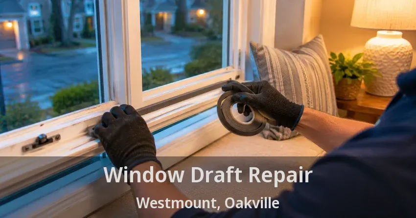 Window Draft Repair Westmount, Oakville - ON