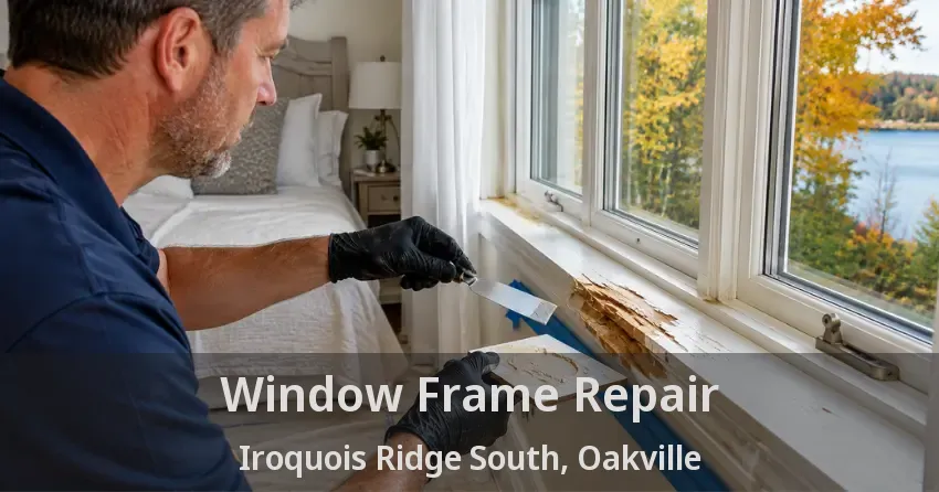 Window Frame Repair Iroquois Ridge South, Oakville - ON