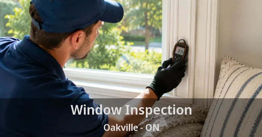 Window Inspection Oakville - ON
