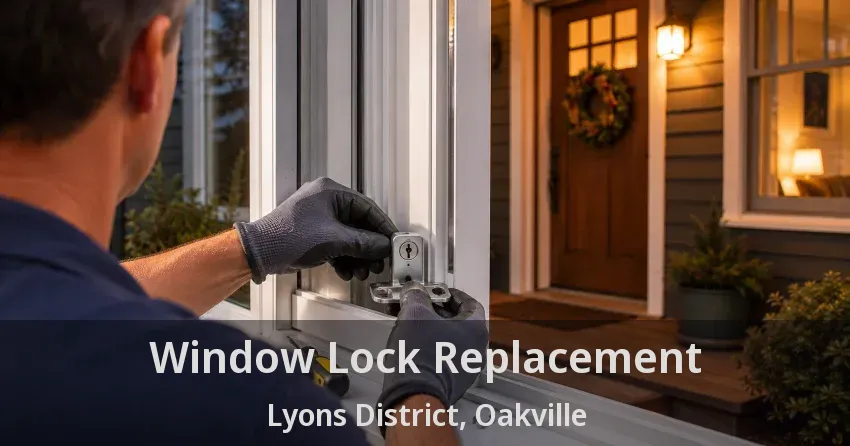 Window Lock Replacement Lyons District, Oakville - ON
