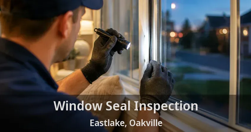 Window Seal Inspection Eastlake, Oakville - ON