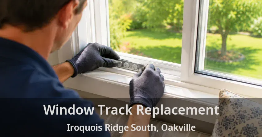 Window Track Replacement Iroquois Ridge South, Oakville - ON