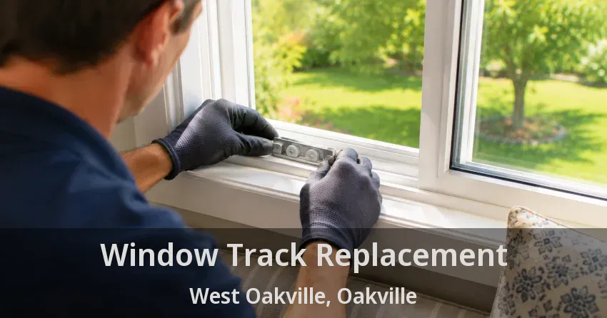 Window Track Replacement West Oakville, Oakville - ON