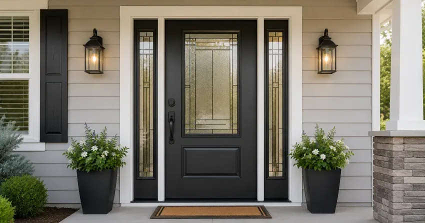 full door replacement installation in Clearview, Oakville