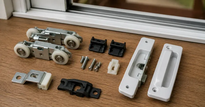 sliding door broken Morrison, Oakville roller and track inspection