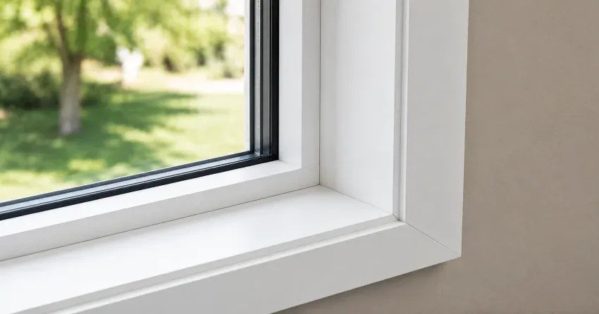 large picture window installed in a living room in West Oakville, Oakville