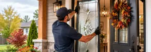 Decorative Glass Installation Iroquois Ridge South, Oakville